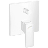 Смеситель для ванны Hansgrohe Metropol однорычажный скрытый монтаж матовый белый 32545700