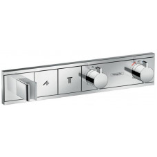 Термостат hansgrohe RainSelect на 2 потребителя внешняя часть 15355000