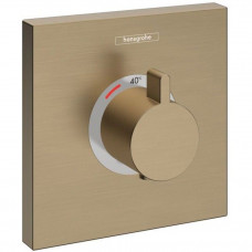 Термостат для душа Hansgrohe ShowerSelect HighFlow скрытого монтажа шлифованная бронза 15760140