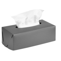 Салфетница ADJ Kleenex 23х12х7.5 см черный/серый 0016.01/03