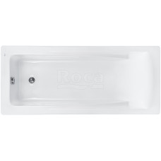 Ванна акриловая Roca Hall 1700х750 мм 220 л прямоугольная белая ZRU9302768