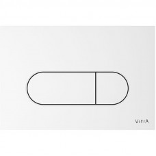 Панель смыва VitrA Root Round белая 740-2200