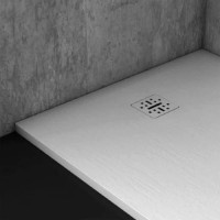 Душевой поддон Globo Docciapietra 100х100 см минеральный мрамор белый DP008 / DP10100501