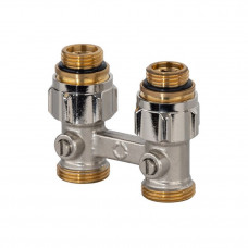 Узел радиаторный прямой Oventrop Multiflex R ZB 3/4 x 1/2 EK никелированный 101580083 Узел радиаторный прямой Oventrop Multiflex R ZB 3/4 x 1/2 EK никелированный 101580083
