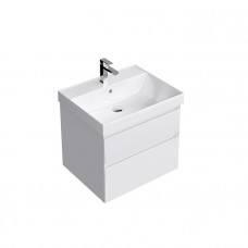 Тумба подвесная Kerama Marazzi Cubo 60 см с ящиками белая матовая CUB.60.2\WHT.M Тумба подвесная Kerama Marazzi Cubo 60 см с ящиками белая матовая CUB.60.2\WHT.M