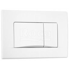 Панель смыва Roca Active 32B 2 режима 255х170х18 мм белый 8901130B0