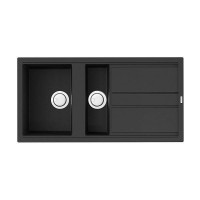 Кухонная мойка Omoikiri Kitagawa 100-2-GB Artceramic 100x51 см графит 4993805