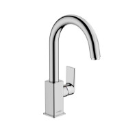 Смеситель для раковины Hansgrohe Vernis Shape 200 мм со сливным гарнитуром 71564000