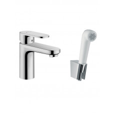 Смеситель для раковины Hansgrohe Vernis Blend с гигиеническим душем и шлангом 1600 мм 71215000 Смеситель для раковины Hansgrohe Vernis Blend с гигиеническим душем и шлангом 1600 мм 71215000