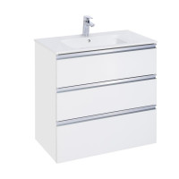 Тумба под раковину Roca The Gap 805х460х865 мм Белый глянец A857406806