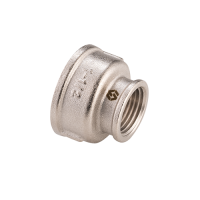 Муфта переходная Högert 3/4x1/2 ВВ латунь никелированная BF5210504