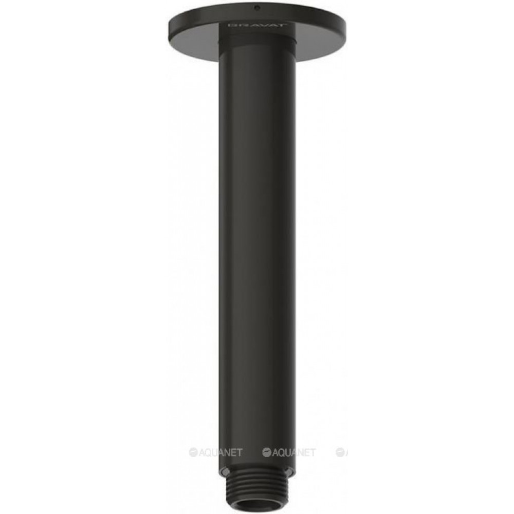 Кронштейн для верхнего душа Bravat D314BW-1-ENG 155 мм черный D314BW-1-ENG