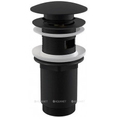 Водослив для умывальника AlcaPlast A392BLACK Click-Clack 5/4 черный A392BLACK