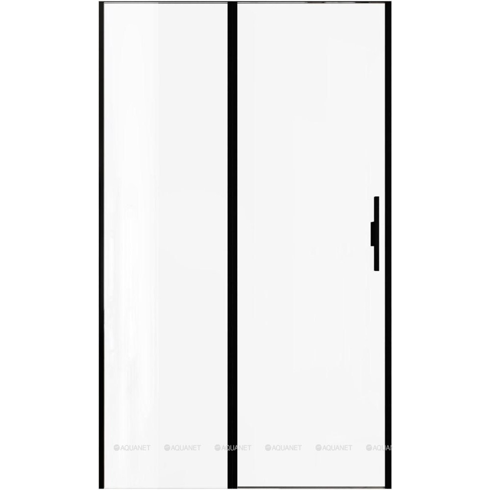 Душевая дверь в нишу Allen Brau Priority 1200 мм стекло Optiwhite черный 3.31009.BBA