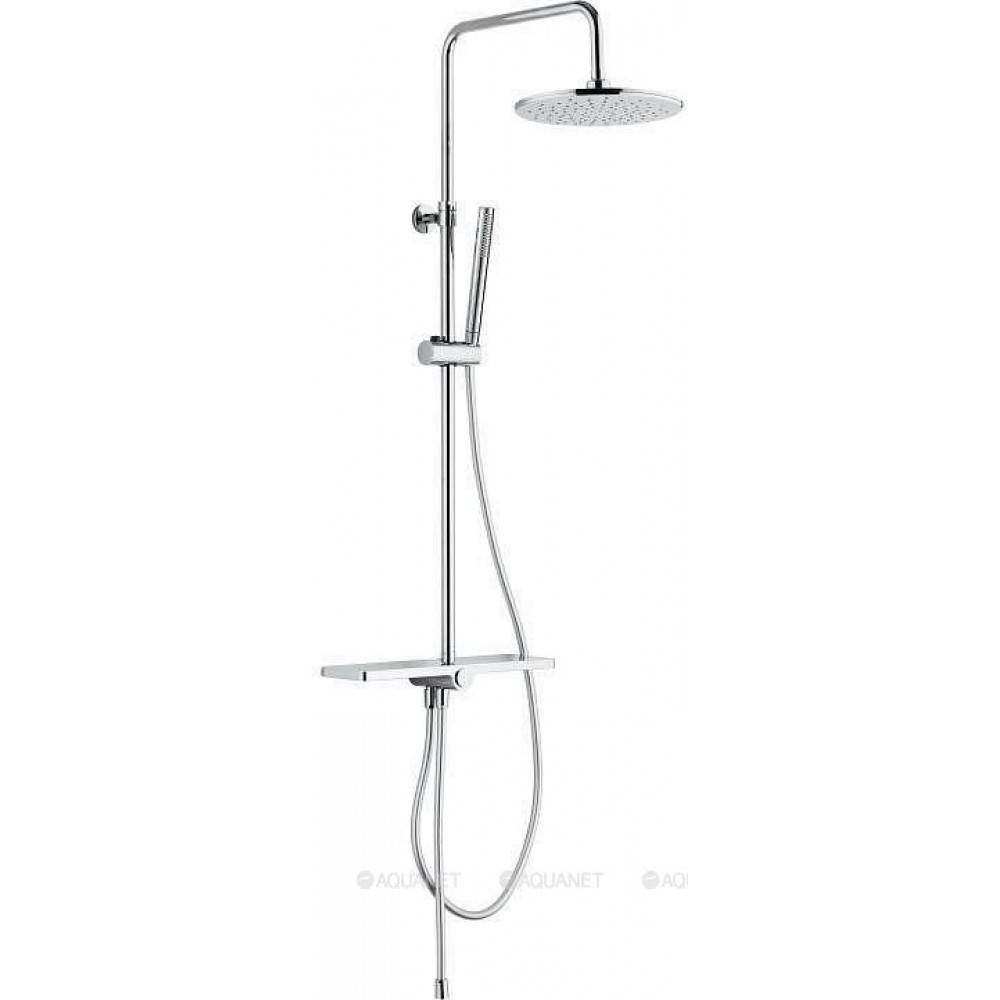 Душевая колонна Aquanet Pragmatic R верхний душ 250 мм без смесителя хром AF430-70-R-C