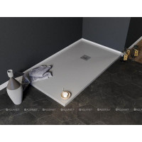 Душевой поддон Aquanet Pleasure NEW 1600х800х30 мм серый камень без сифона 00258880