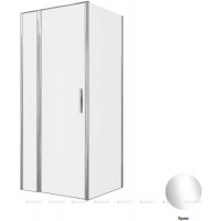 Душевое ограждение Allen Brau Priority 900х800 мм 8 мм хром 3.31025.00/3.31040.00