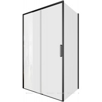 Душевое ограждение Aquanet Pleasure Evo 120x80 см черный анод AE65-120x80-BT