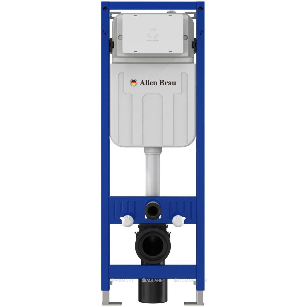 Инсталляция для подвесного унитаза Allen Brau PNEUMATIC SLIM 1117х138х380 мм 9.11102.20