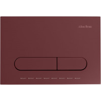 Кнопка смыва Allen Brau Project Color ABS 230x156 мм бордо 9.2PR01.BD