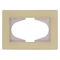 Рамка для двойной розетки Kollinger Eleganz Acryl EA120GD
