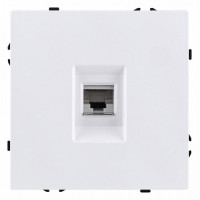 Розетка Ethernet RJ-45 без рамки Kollinger Eclipse EC-017WH