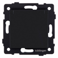 Розетка с заземлением с крышкой, без рамки Kollinger  REA-006BM