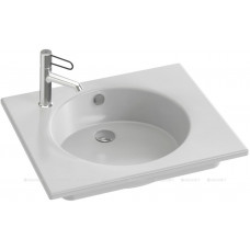 Раковина Jacob Delafon Odeon Rive Gauche 60 см шлифованная снизу EXBA112-Z-00