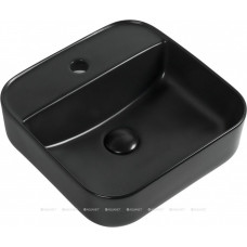 Раковина накладная Aquanet CITY-2-MB 390х390х140 мм черный матовый 00273669 Раковина накладная Aquanet CITY-2-MB 390х390х140 мм черный матовый 00273669