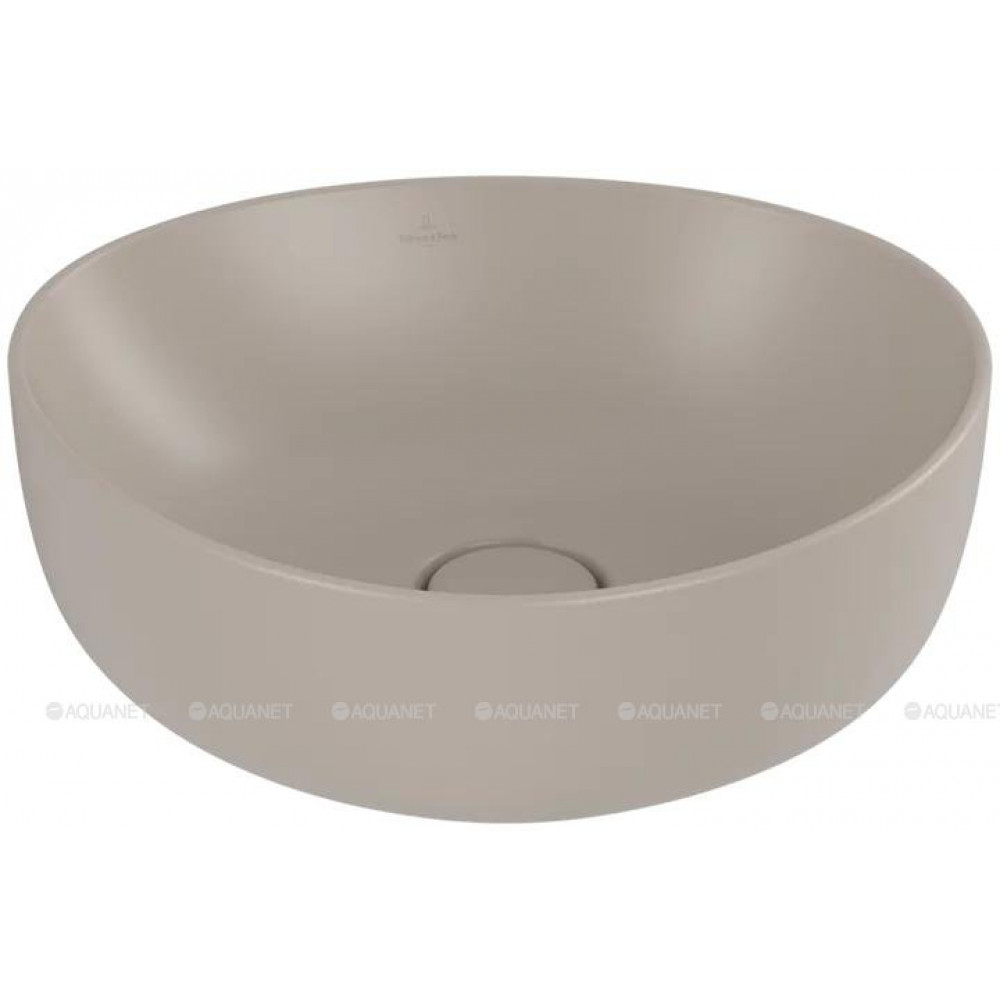 Раковина накладная Villeroy & Boch Antao 400x395x145 мм цвет Almond 4A7240AM
