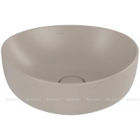 Раковина накладная Villeroy & Boch Antao 400x395x145 мм цвет Almond 4A7240AM
