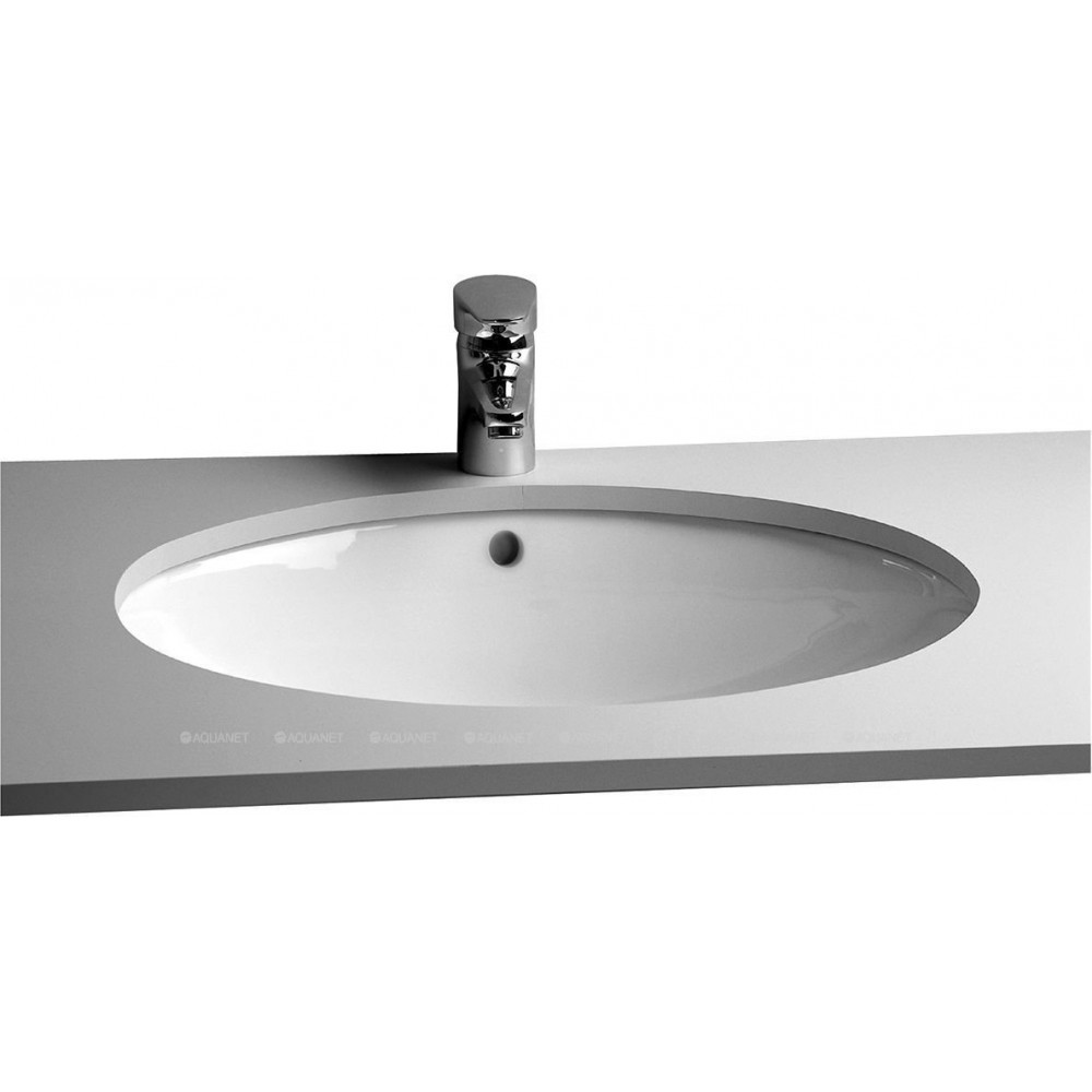 Раковина VitrA Arkitekt встраиваемая снизу 52 см белая 6069B003-0012