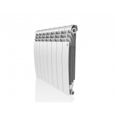Радиатор биметаллический Royal Thermo BiLiner 500 Bianco Traffico 8 секций боковое подключение 1176306 RAL 9016 Радиатор биметаллический Royal Thermo BiLiner 500 Bianco Traffico 8 секций боковое подключение 1176306 RAL 9016