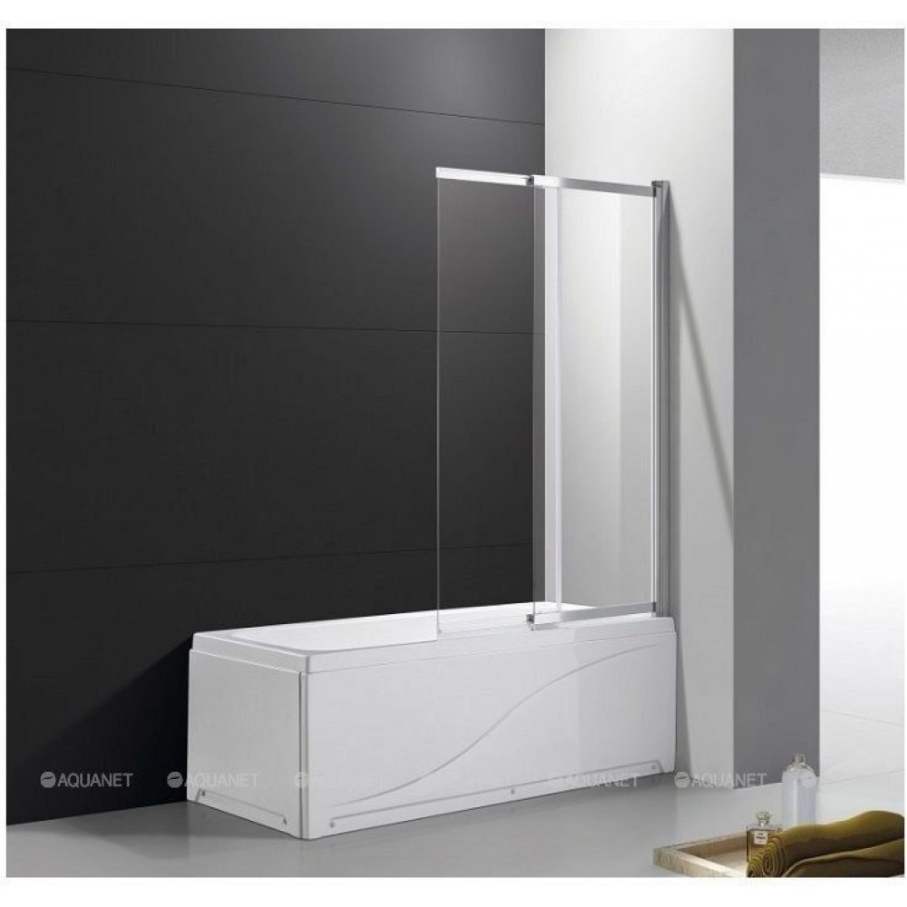 Шторка для ванны Cezares SLIDER 1000х1500 мм профиль хром стекло прозрачное SLIDER-VF-11-100/150-C-Cr
