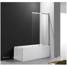 Шторка для ванны Cezares SLIDER 1000х1500 мм профиль хром стекло прозрачное SLIDER-VF-11-100/150-C-Cr