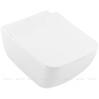 Унитаз подвесной Villeroy & Boch Venticello 375x560 мм с сиденьем 4611RL01
