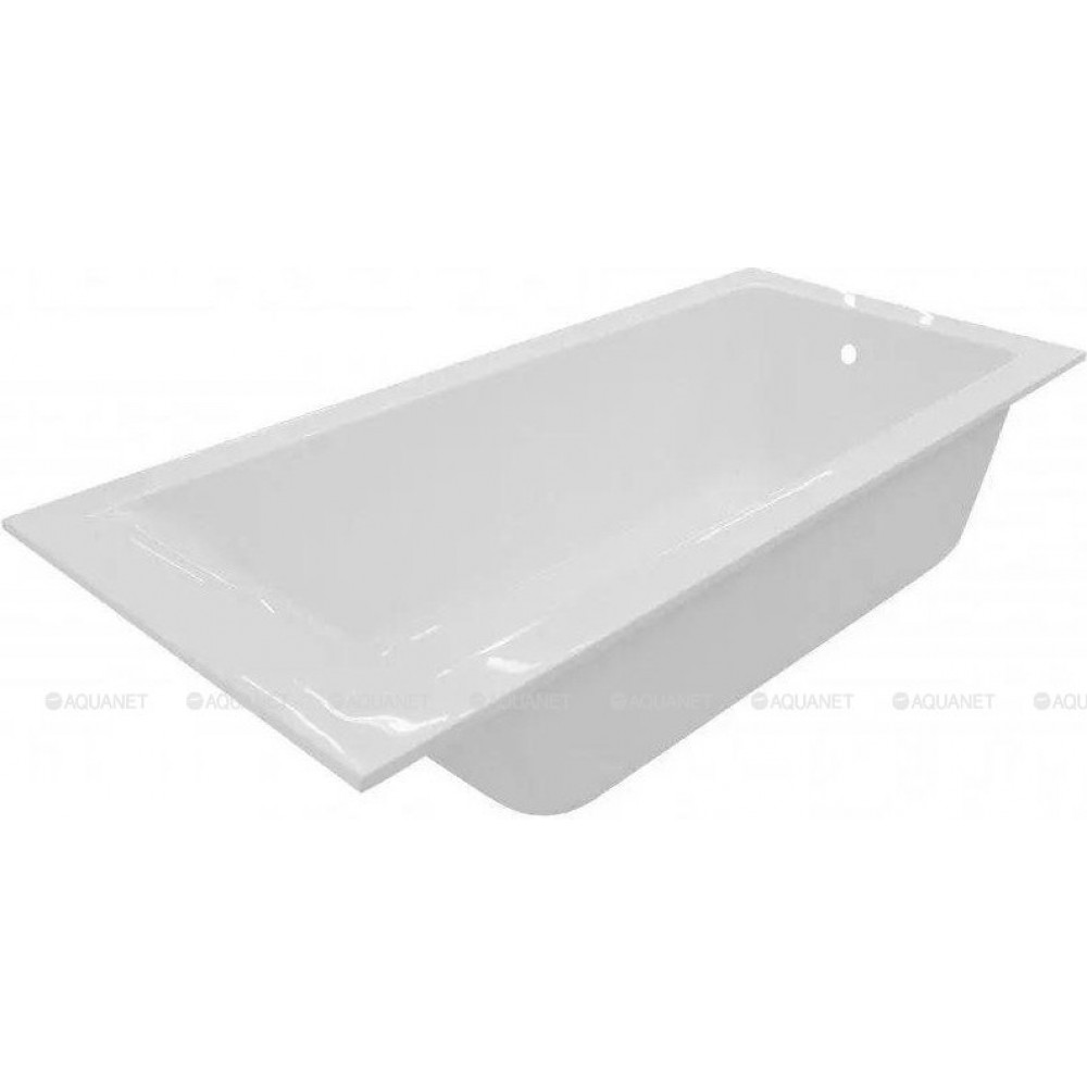 Ванна прямоугольная Aquanet BRIGHT STONE SLIM 1700х700 мм тонкий бортик 00351315