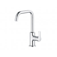 Смеситель для раковины Kludi Pure&Easy 205 мм со сливным гарнитуром 370230565