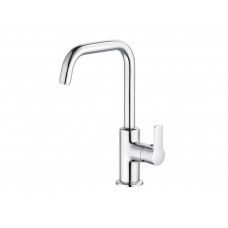 Смеситель для раковины Kludi Pure&Easy 205 мм со сливным гарнитуром 370230565 Смеситель для раковины Kludi Pure&Easy 205 мм со сливным гарнитуром 370230565