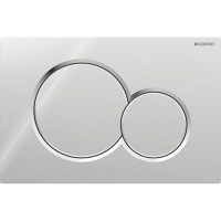 Клавиша смыва Geberit Sigma01 для двойного смыва круглая хром 115.770.21.5