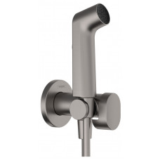 Комплект гигиенического душа hansgrohe Bidette со шлангом и держателем черный хром 29232340