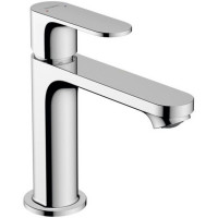 Смеситель для раковины Hansgrohe Rebris S 110 со сливным гарнитуром хром 72517000