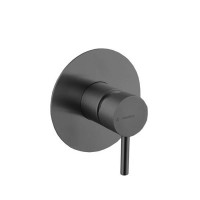 Смеситель для душа встраиваемый Newform X-STEEL 316 PVD Brushed gun metal 69675EX.59.064