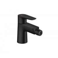 Смеситель для биде Hansgrohe Talis E со сливным гарнитуром черный матовый 71720670
