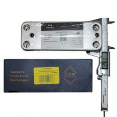 Теплообменник вторичный пластинчатый Baxi JJJ 5686680-T1