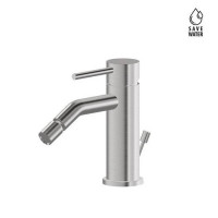Смеситель для биде Newform X-STEEL 316 с донным клапаном излив 134 мм цвет INOX 69623X.50.050