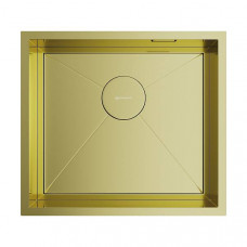 Кухонная мойка Omoikiri Kasen 49-16-INT-LG 49x44 см нерж. сталь светлое золото 4997054