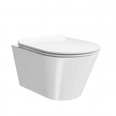 Унитаз подвесной Kerama Marazzi Plaza Modern безободковый белый глянцевый PLMR.wc.02 Унитаз подвесной Kerama Marazzi Plaza Modern безободковый белый глянцевый PLMR.wc.02