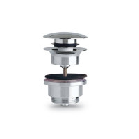 Донный клапан нажимной Newform Accessori Stop&Go для раковин с/без перелива 15-67 мм хром 230.21.018