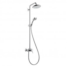 Душевая система для душа с термостатом hansgrohe Croma 220 1jet 27222000